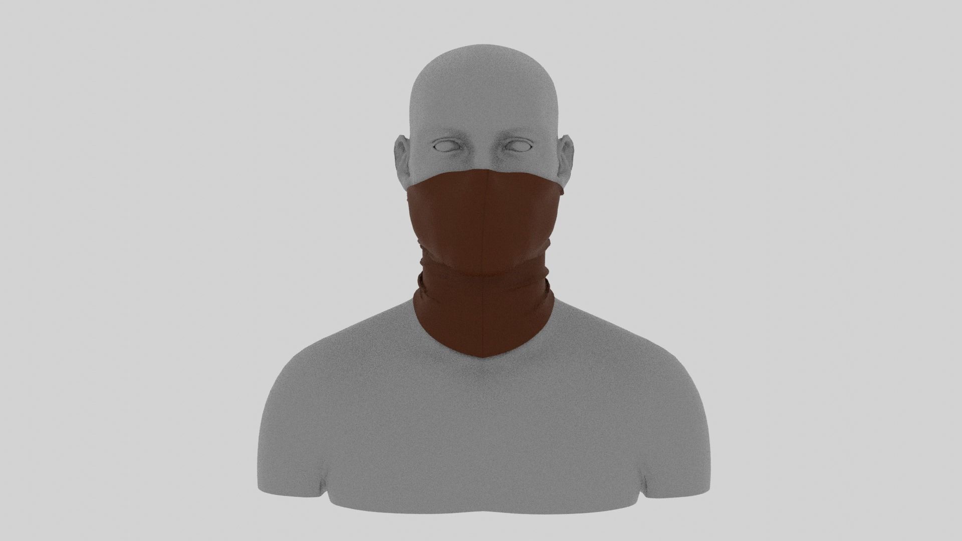 Mask Clo3d Marvelous Low-poly 3D model_1