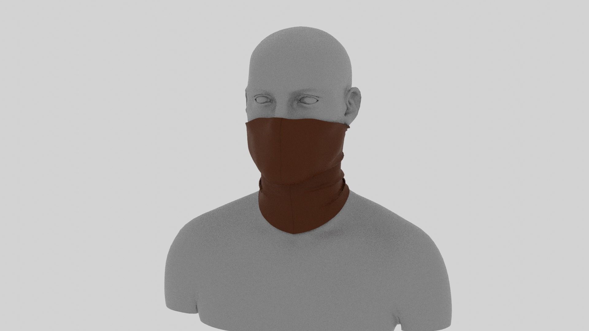 Mask Clo3d Marvelous Low-poly 3D model_6