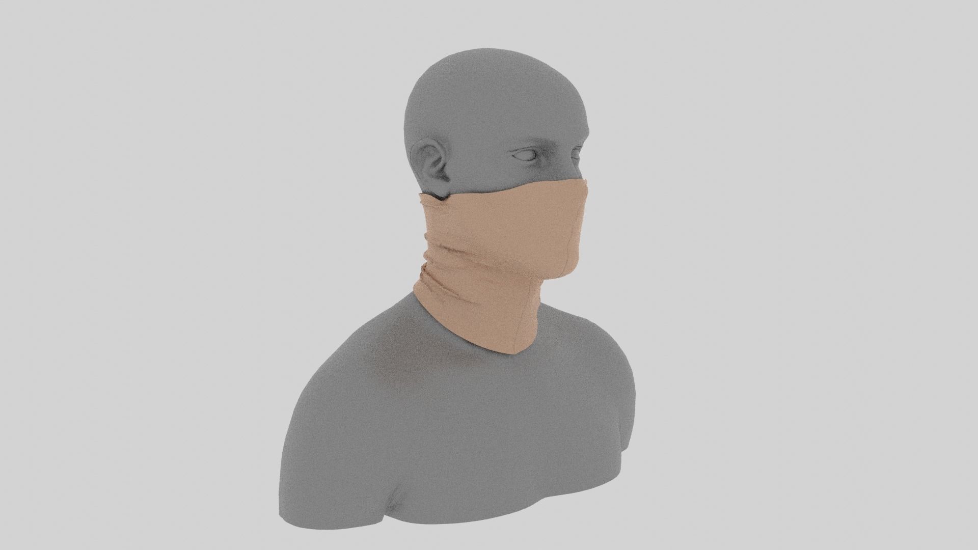 Mask Clo3d Marvelous Low-poly 3D model_2