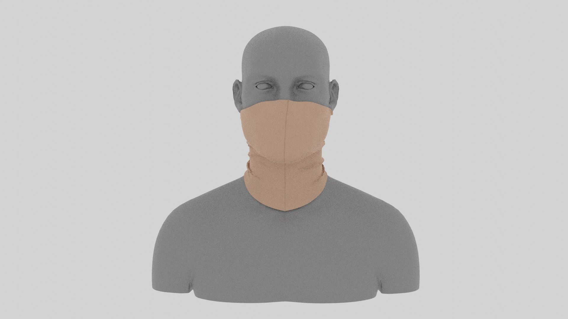 Mask Clo3d Marvelous Low-poly 3D model_1
