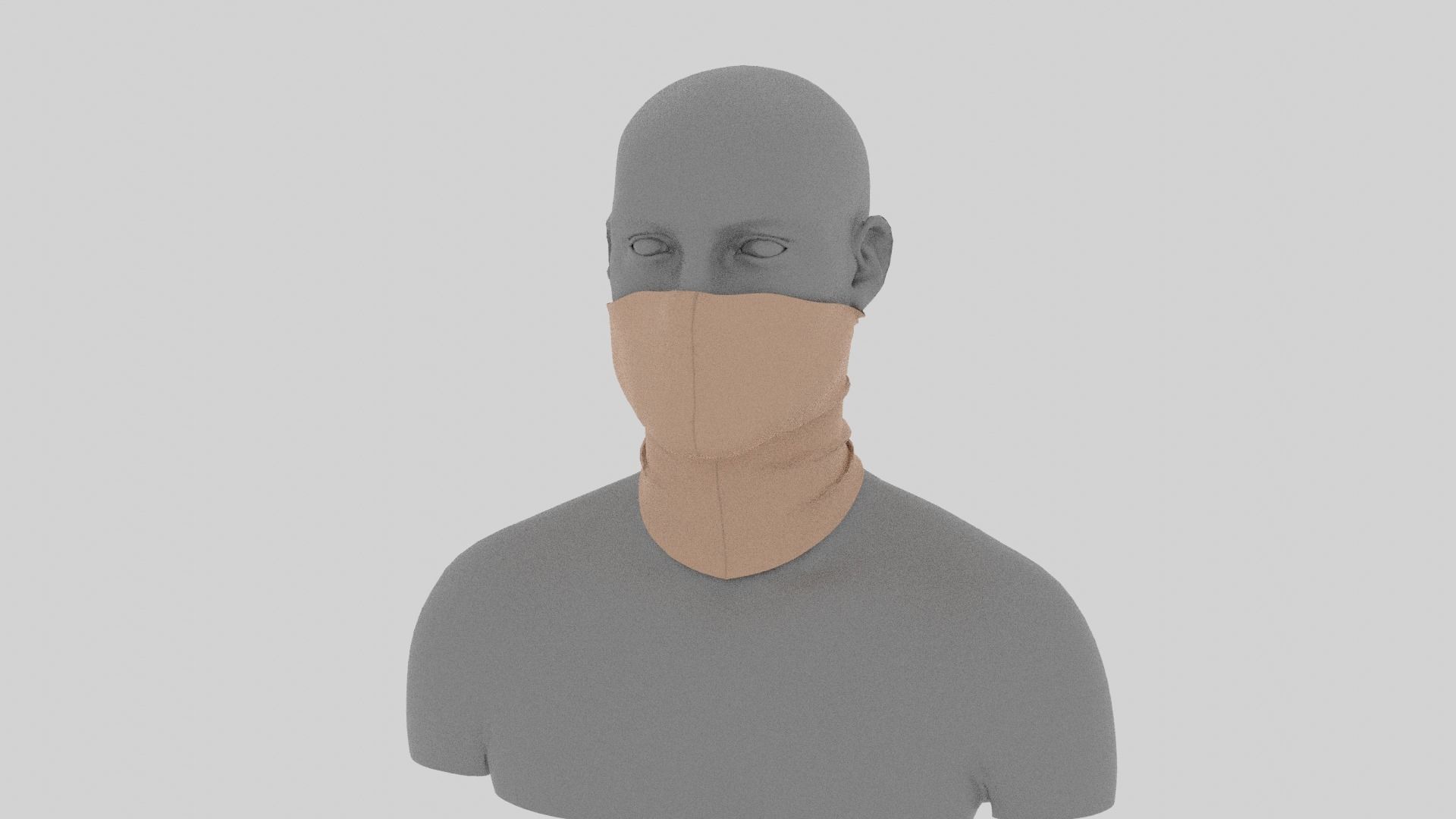 Mask Clo3d Marvelous Low-poly 3D model_6