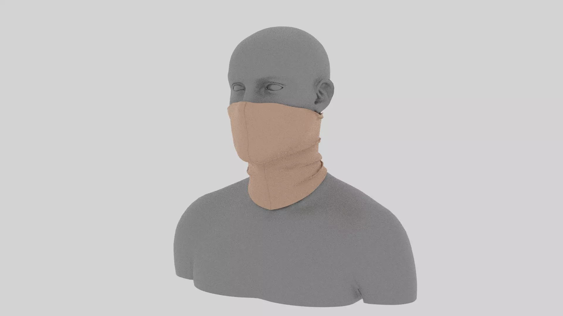 Mask Clo3d Marvelous Low-poly 3D model_0