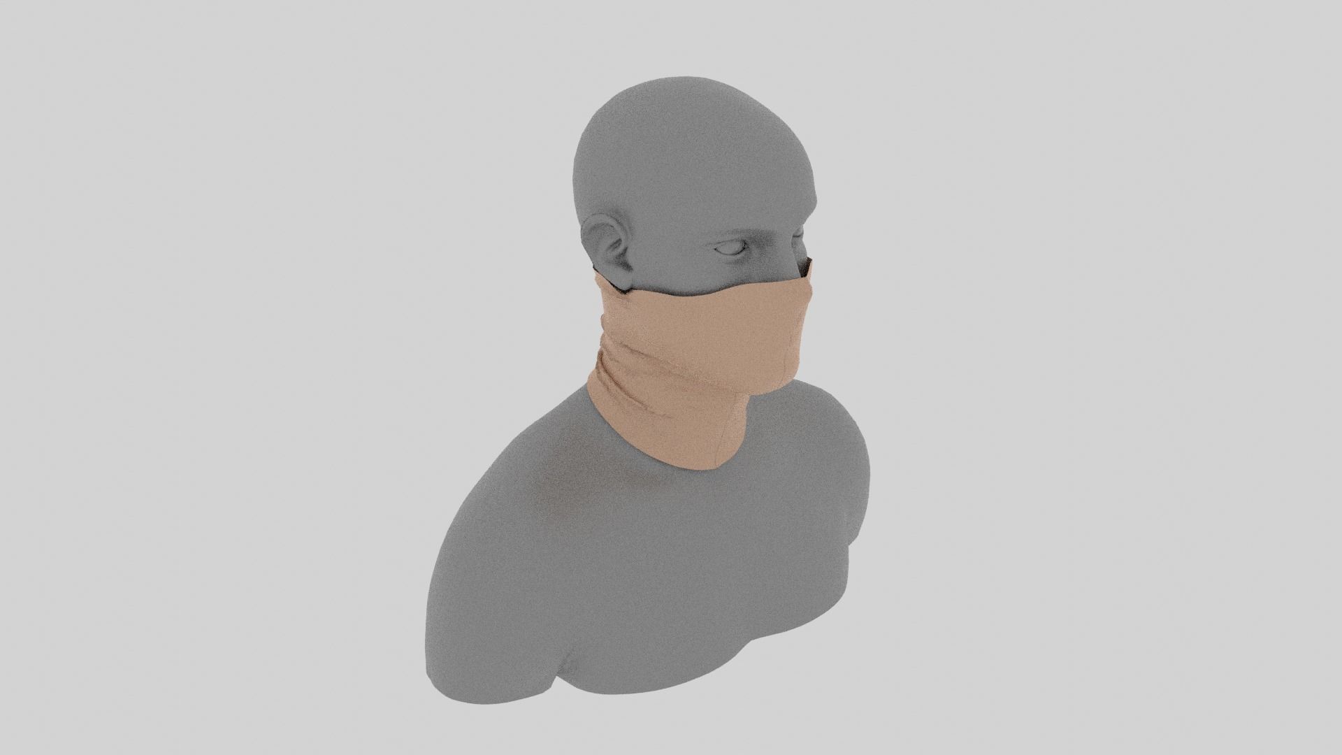 Mask Clo3d Marvelous Low-poly 3D model_5