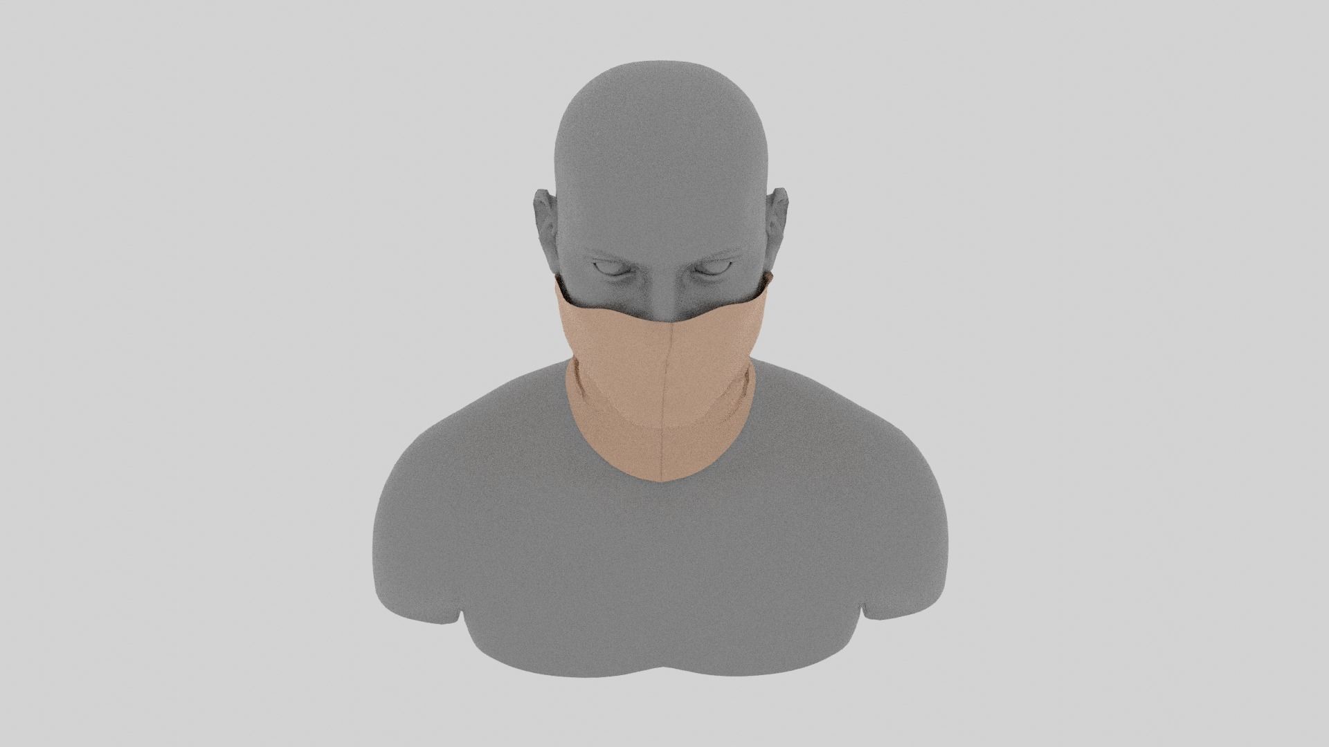 Mask Clo3d Marvelous Low-poly 3D model_4