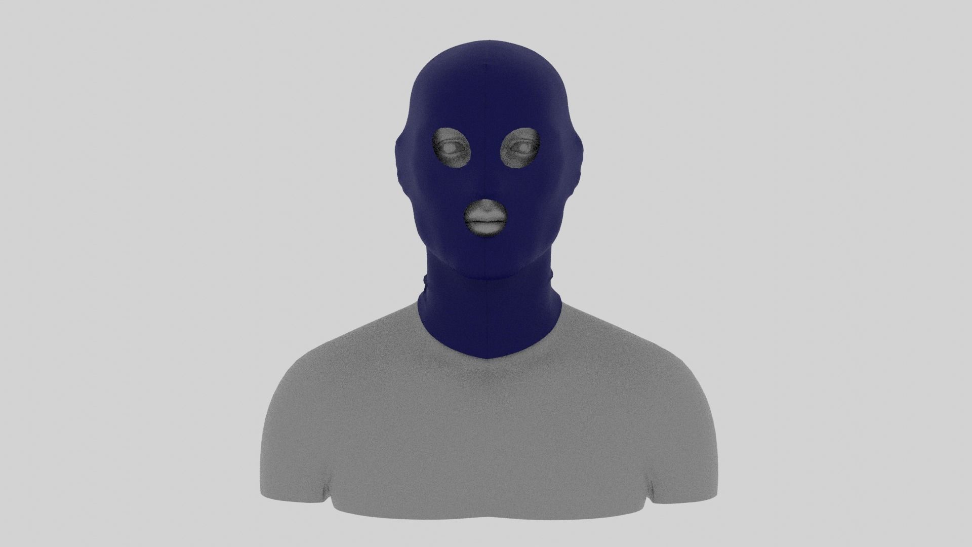 Mask Clo3d Marvelous Low-poly 3D model_1