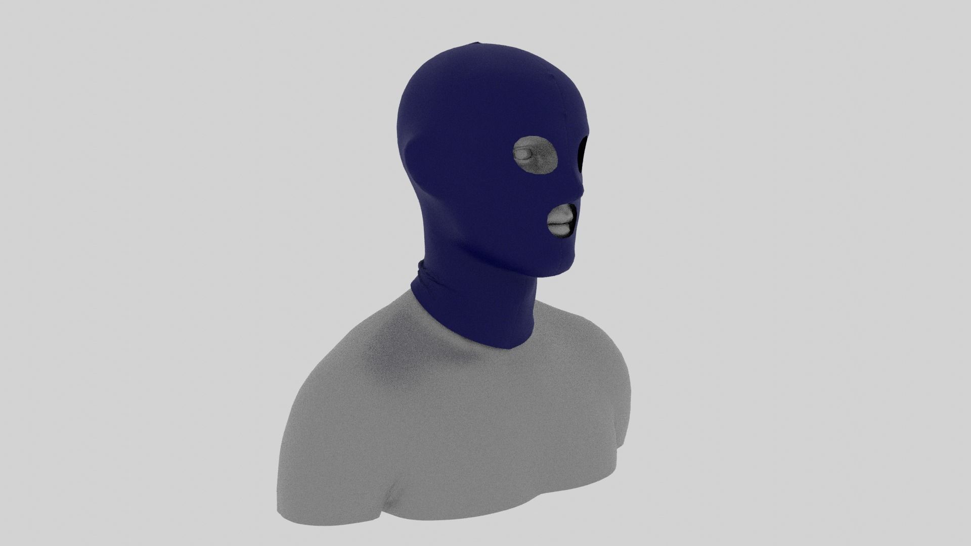 Mask Clo3d Marvelous Low-poly 3D model_2