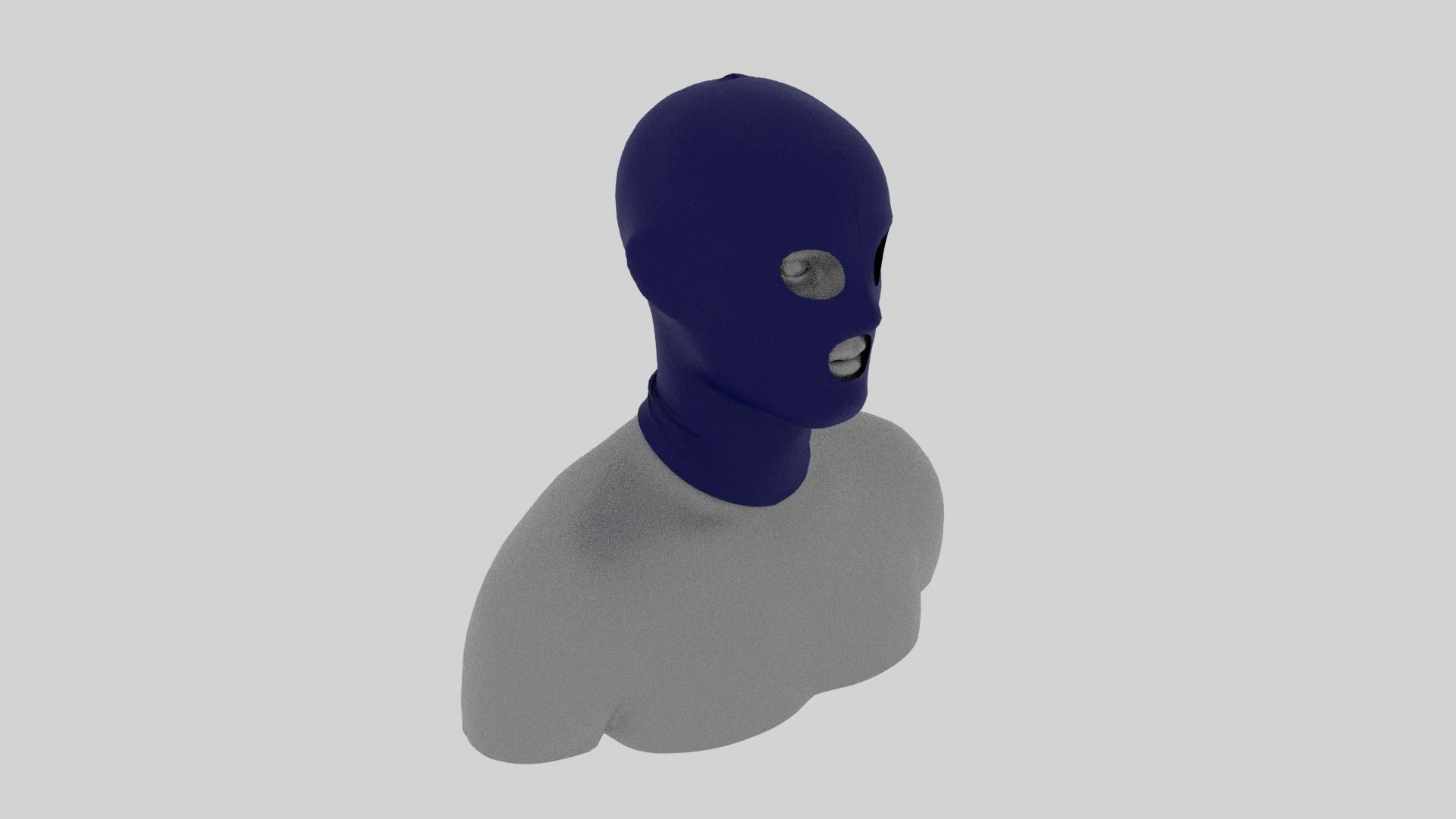 Mask Clo3d Marvelous Low-poly 3D model_5