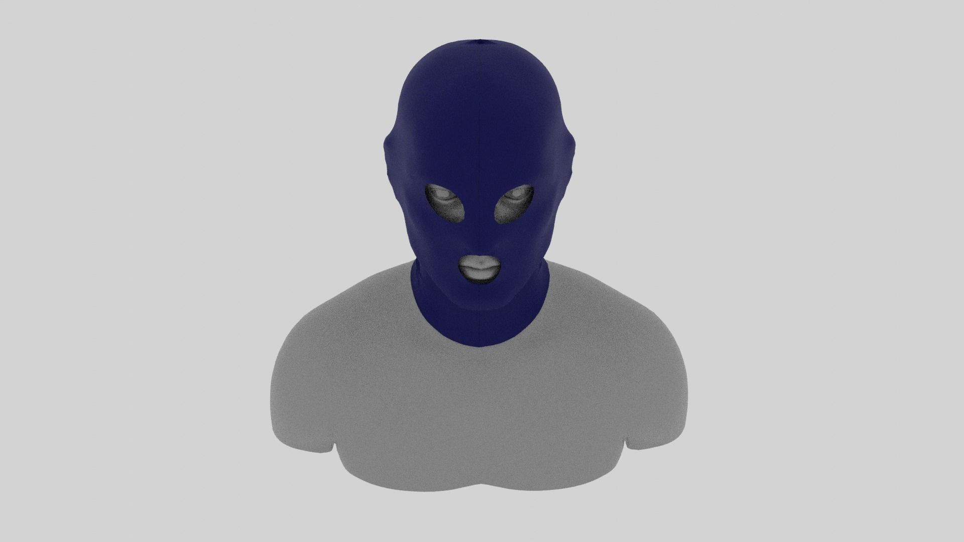 Mask Clo3d Marvelous Low-poly 3D model_4