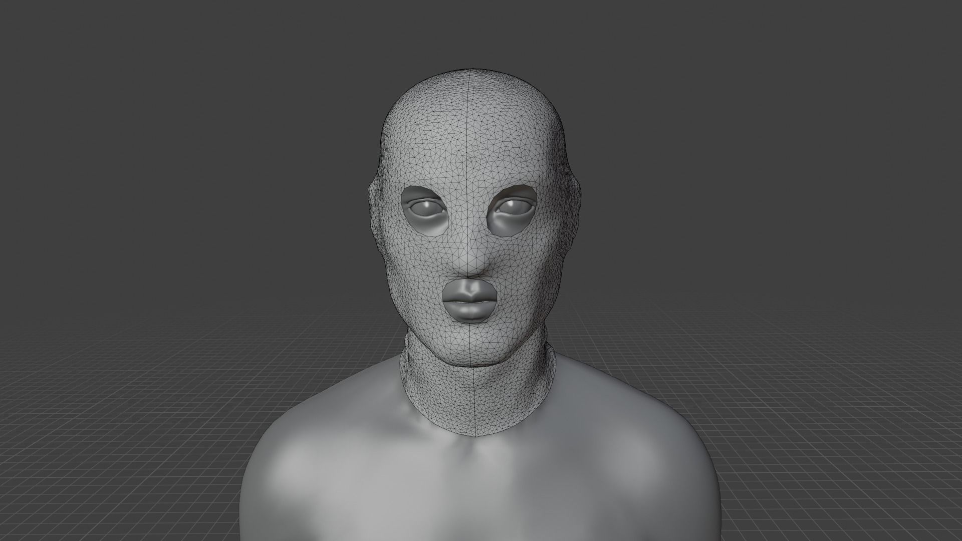 Mask Clo3d Marvelous  Low-poly 3D model_8