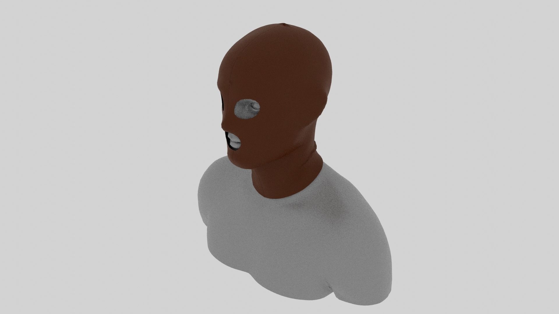 Mask Clo3d Marvelous  Low-poly 3D model_3