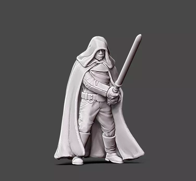 knight - 35mm scale 3D print model