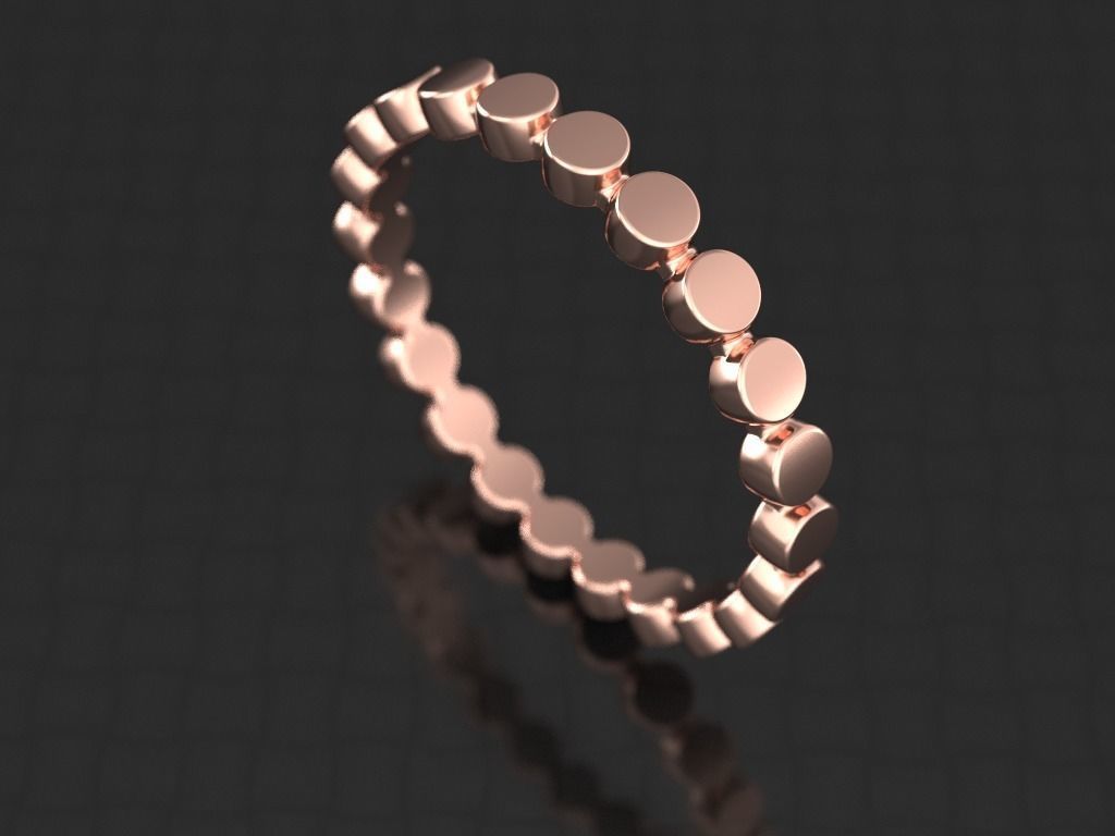 Circle band ready for print 3D print model_3