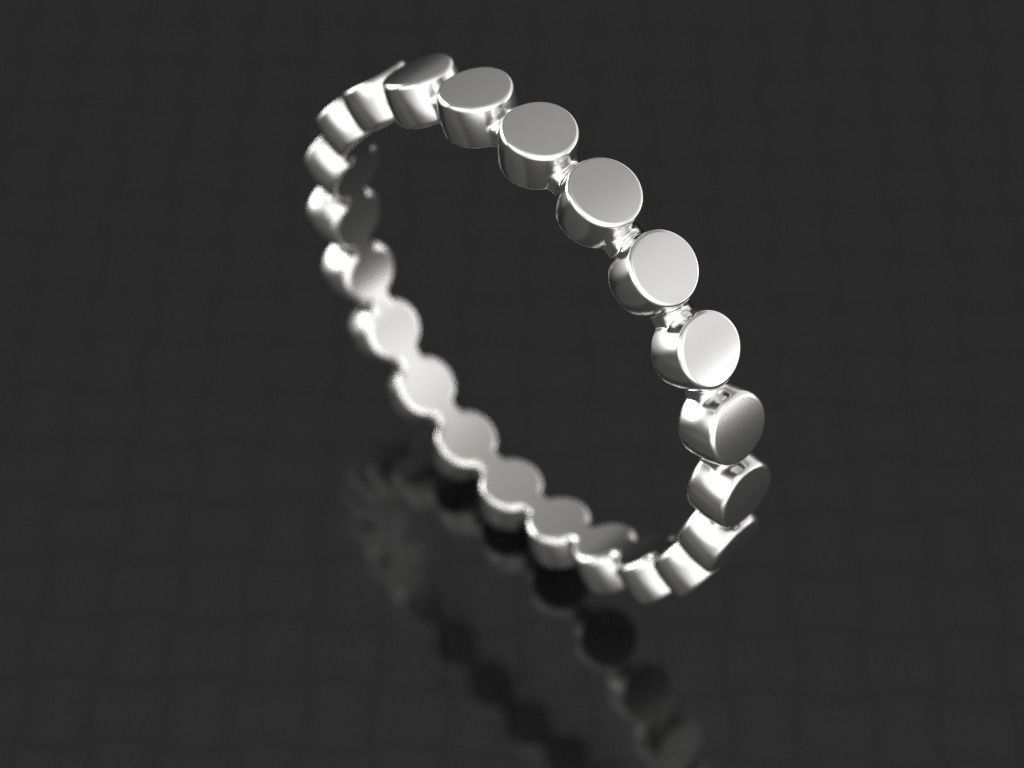 Circle band ready for print 3D print model_2