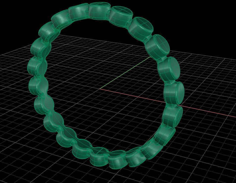 Circle band ready for print 3D print model_15