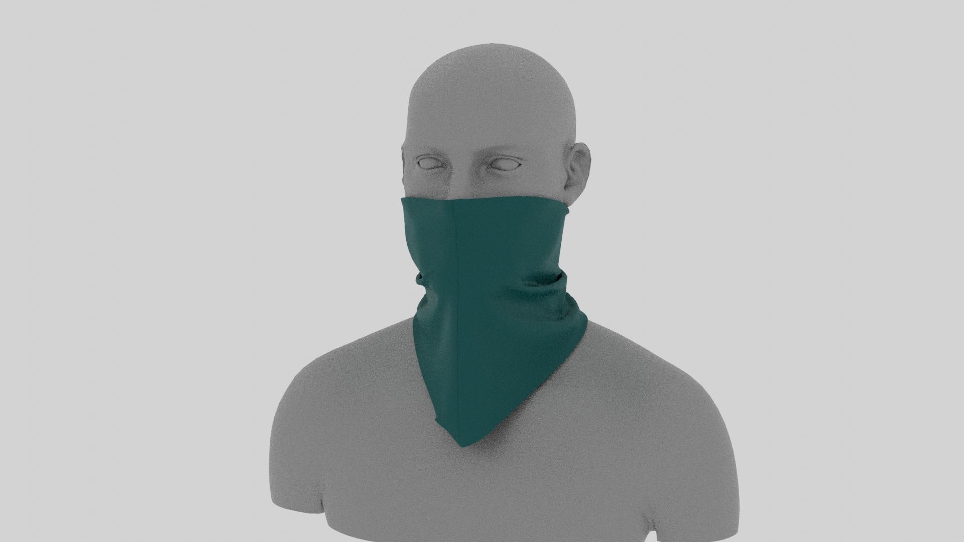 Mask Clo3d Marvelous Low-poly 3D model_6