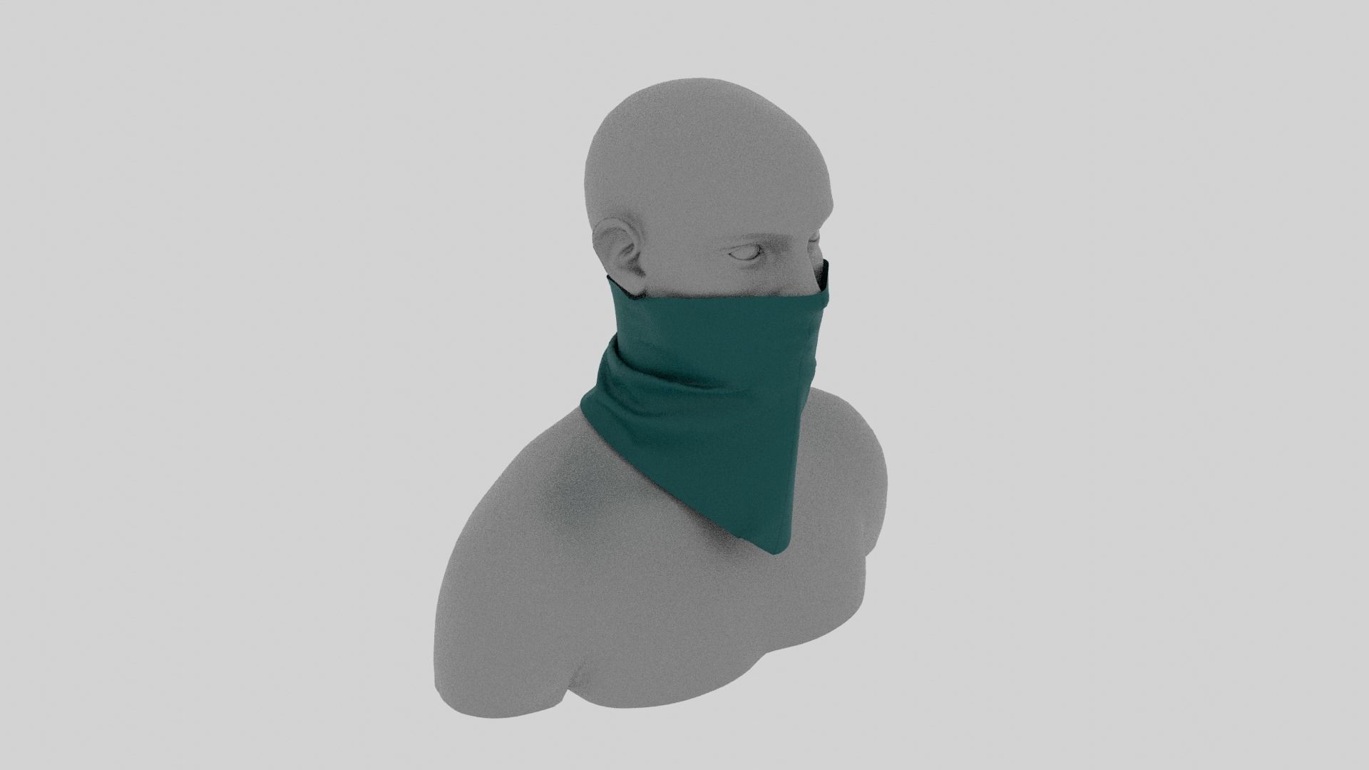 Mask Clo3d Marvelous Low-poly 3D model_5