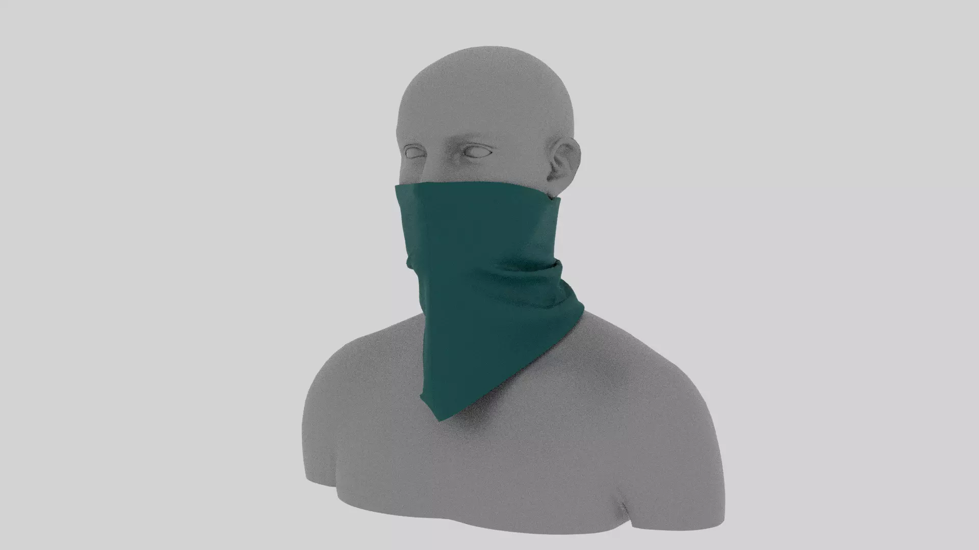 Mask Clo3d Marvelous Low-poly 3D model_0