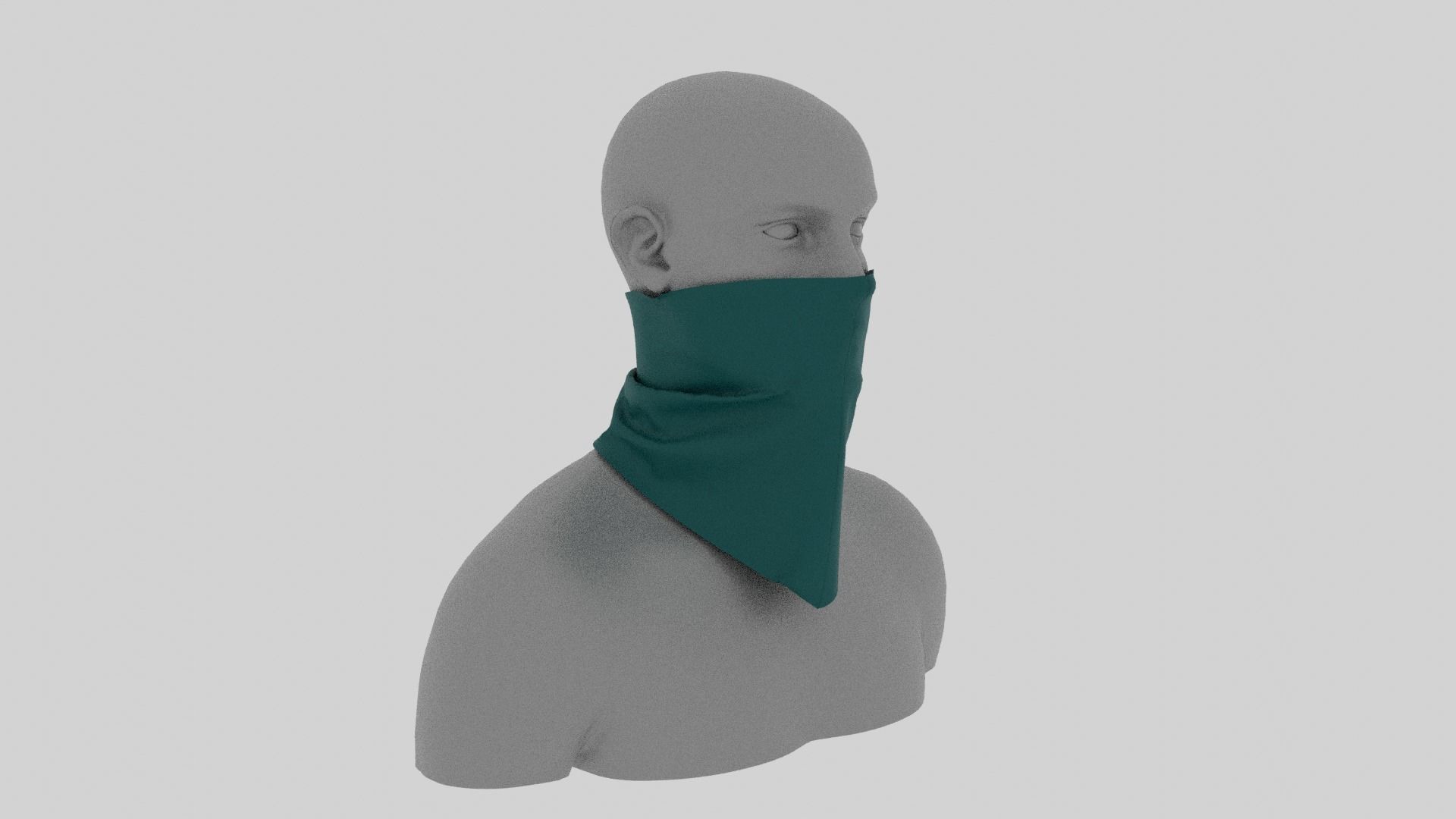 Mask Clo3d Marvelous Low-poly 3D model_2