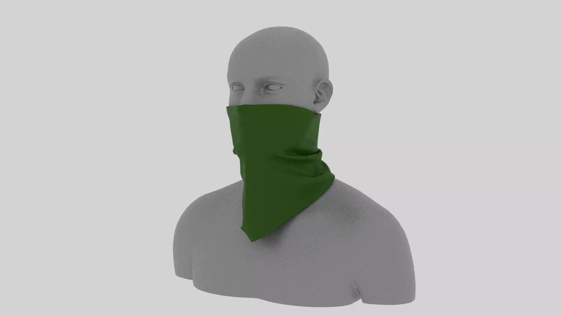 Mask Clo3d Marvelous Low-poly 3D model_0