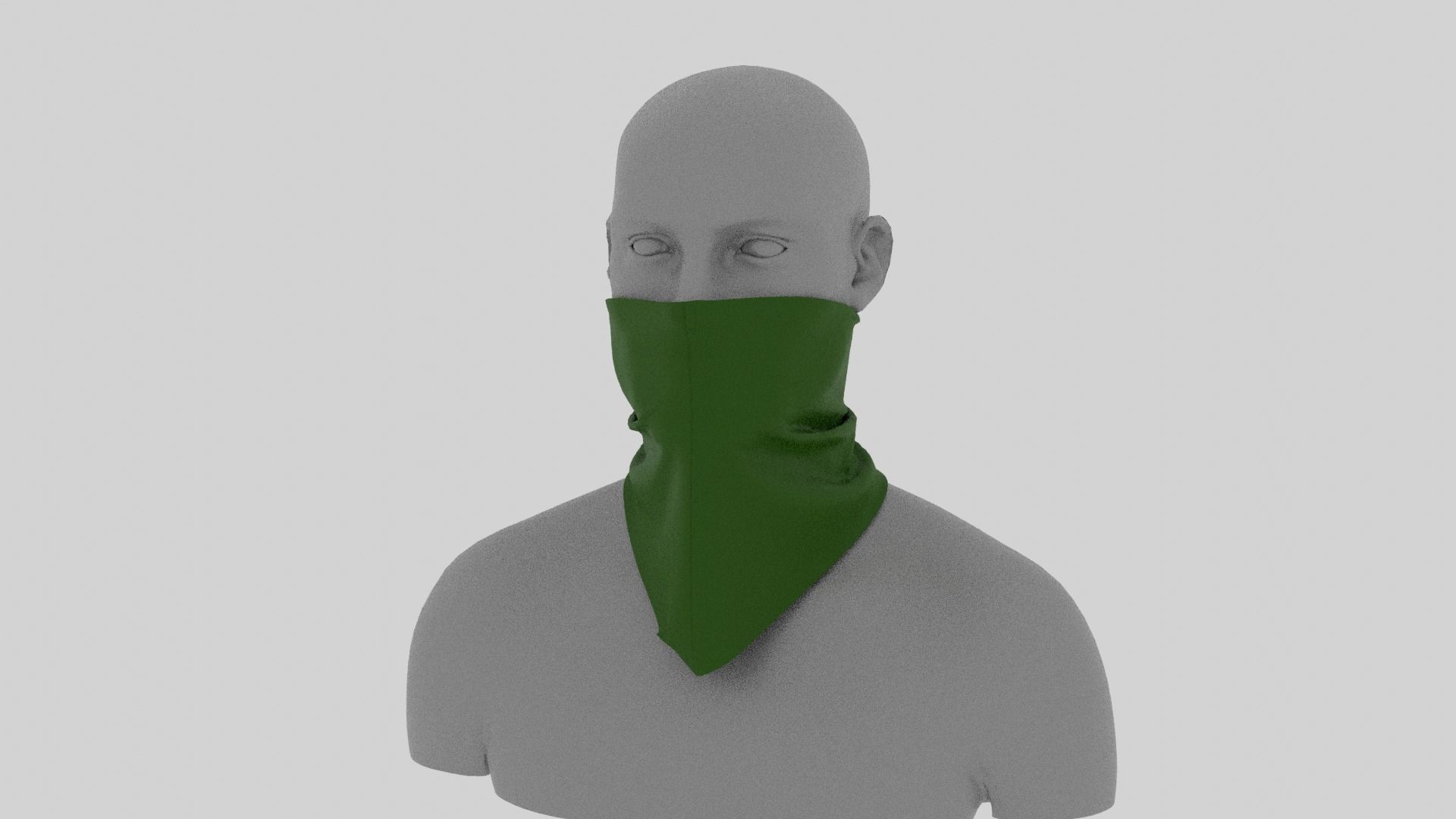 Mask Clo3d Marvelous Low-poly 3D model_6