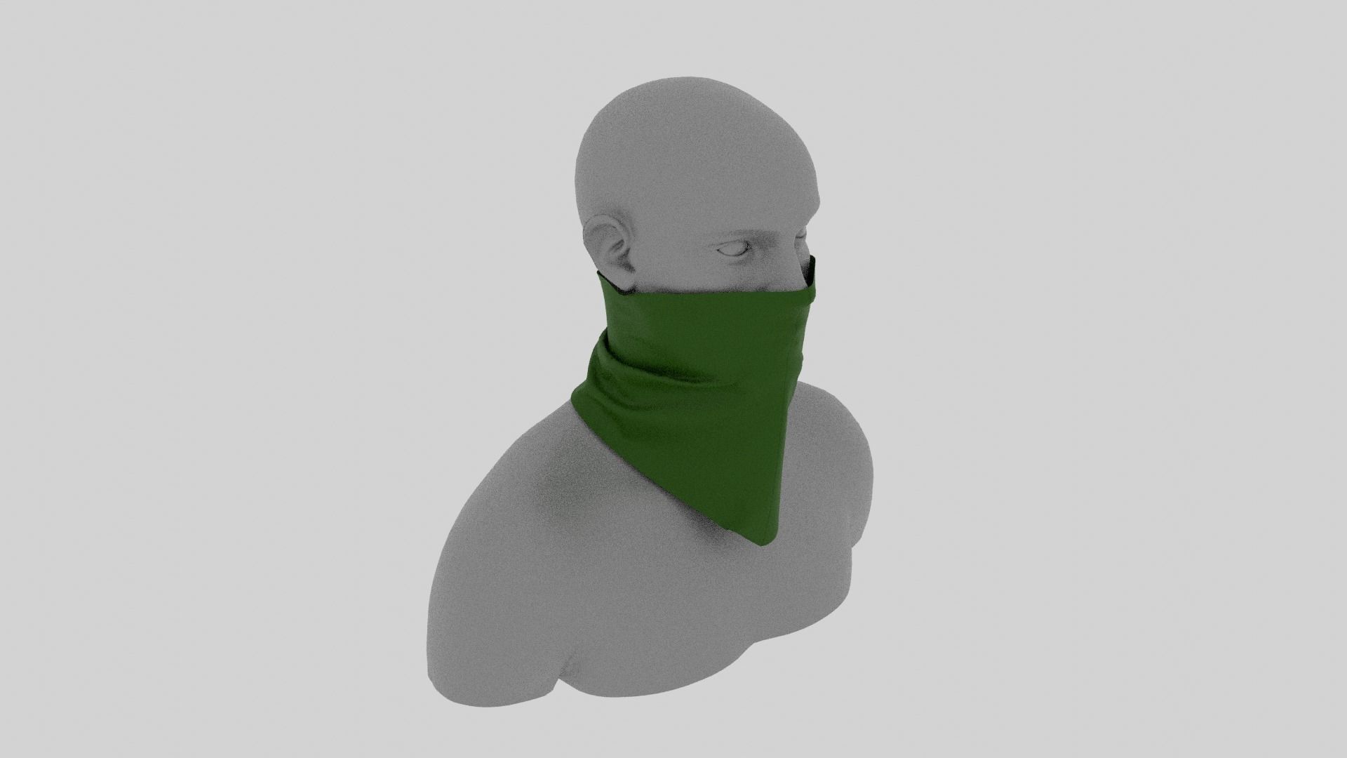 Mask Clo3d Marvelous Low-poly 3D model_5
