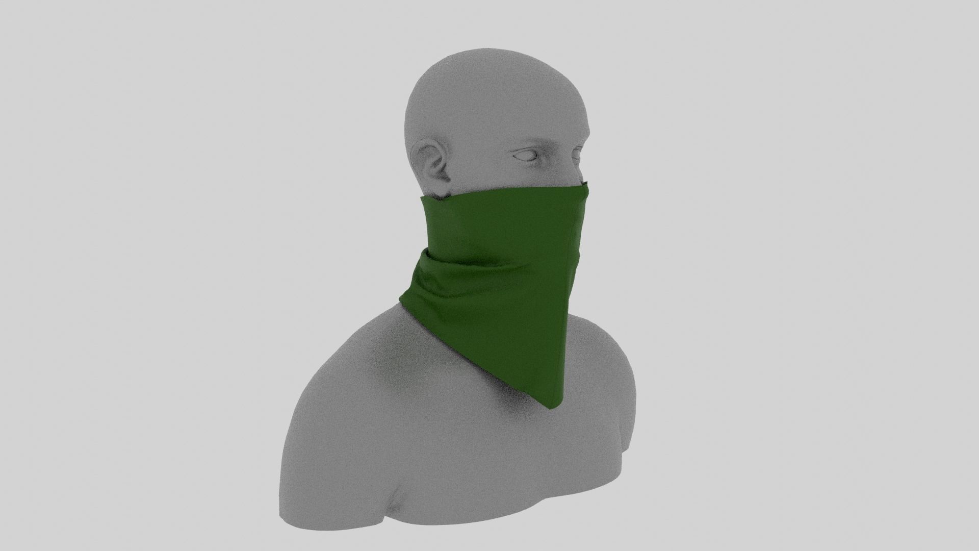 Mask Clo3d Marvelous Low-poly 3D model_2