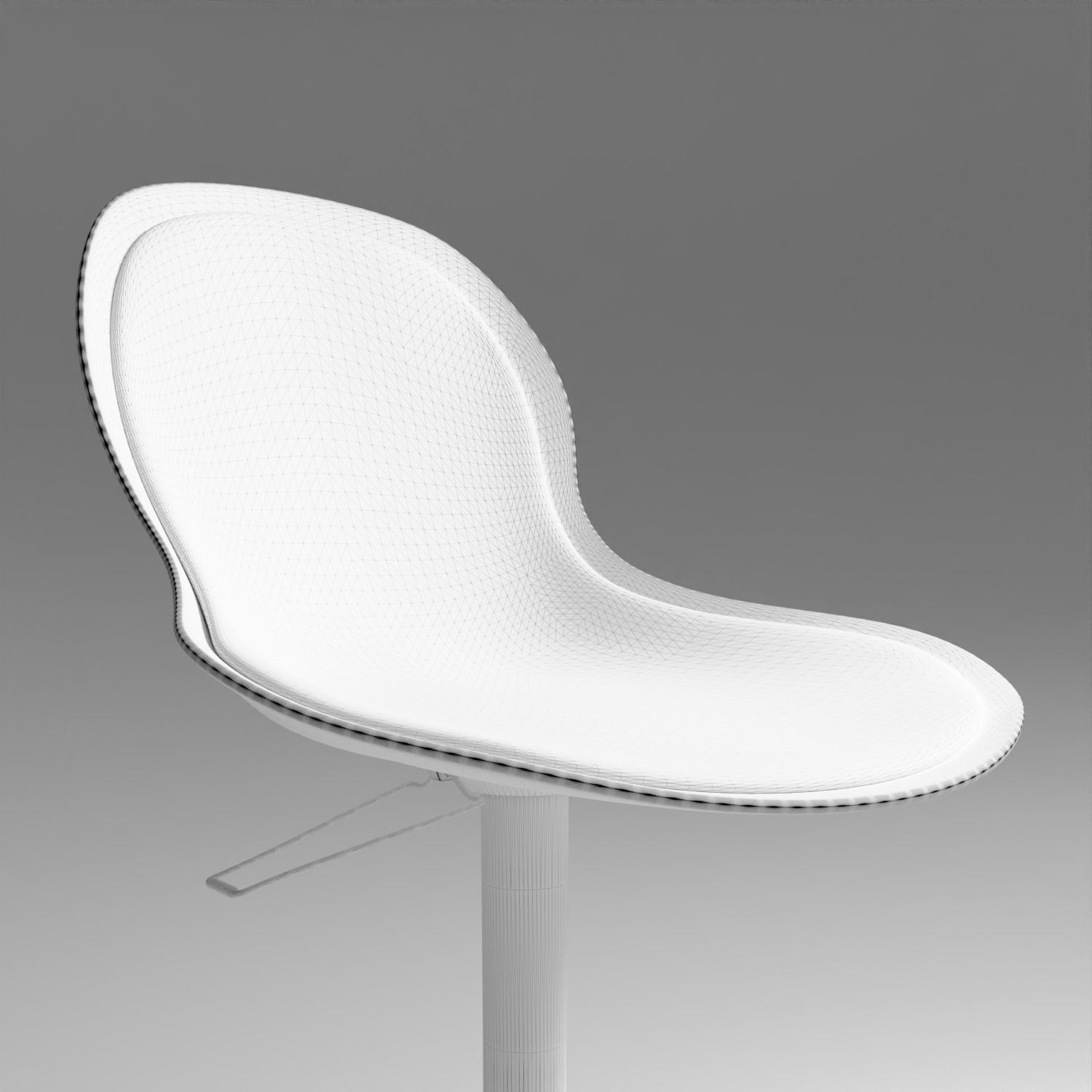 Modern Hoker Custom -  3D model_4