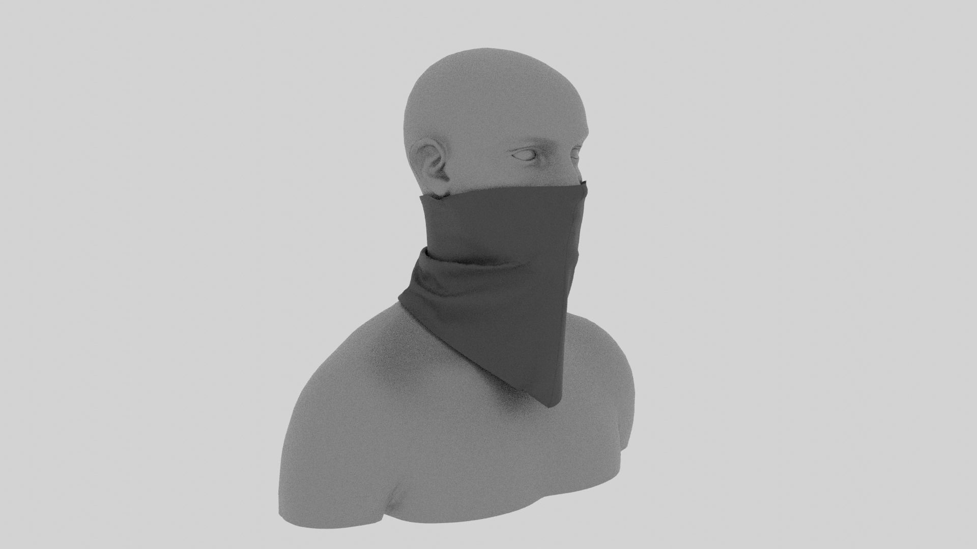 Mask Clo3d Marvelous Low-poly 3D model_2