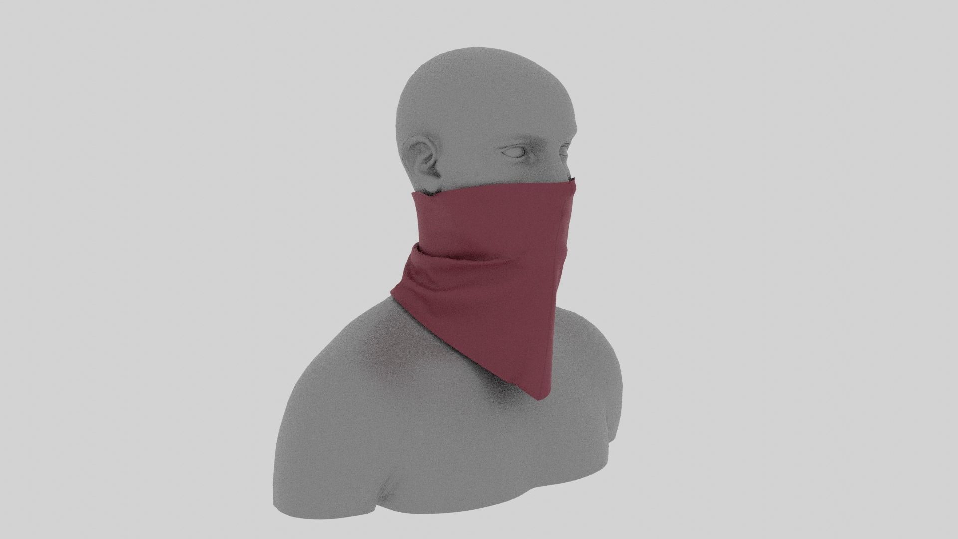 Mask Clo3d Marvelous Low-poly 3D model_2