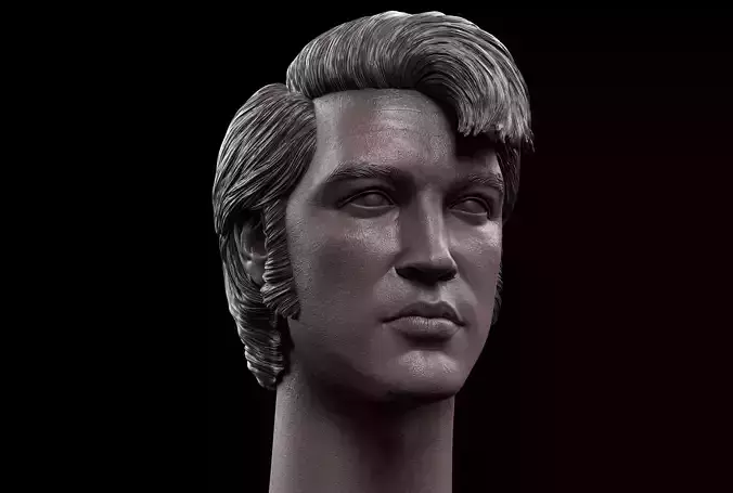 Elvis Presley Head