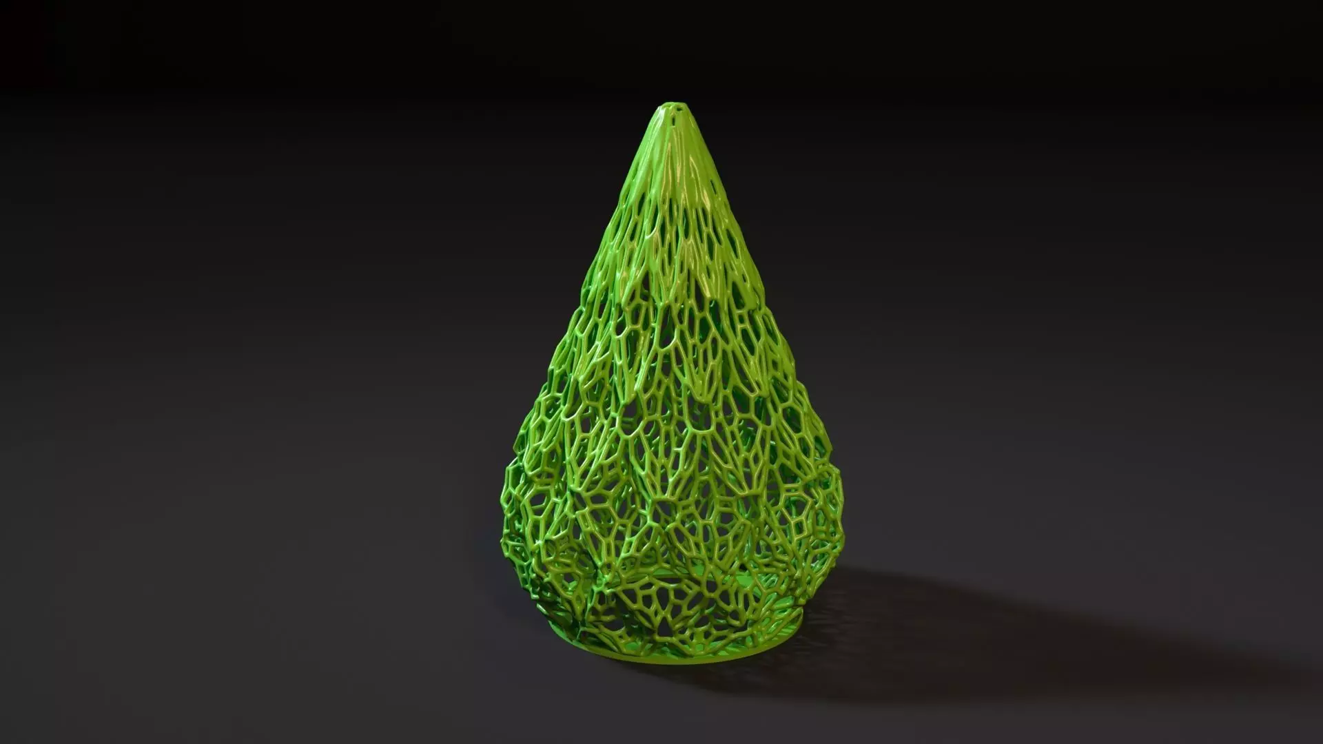 Christmas tree 3D print model_0