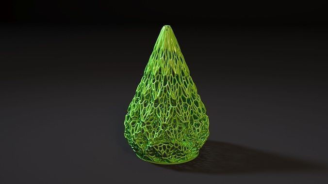 Christmas tree 3D model 3D printable - Christmas Tree 3d Model 495a0e42ba 