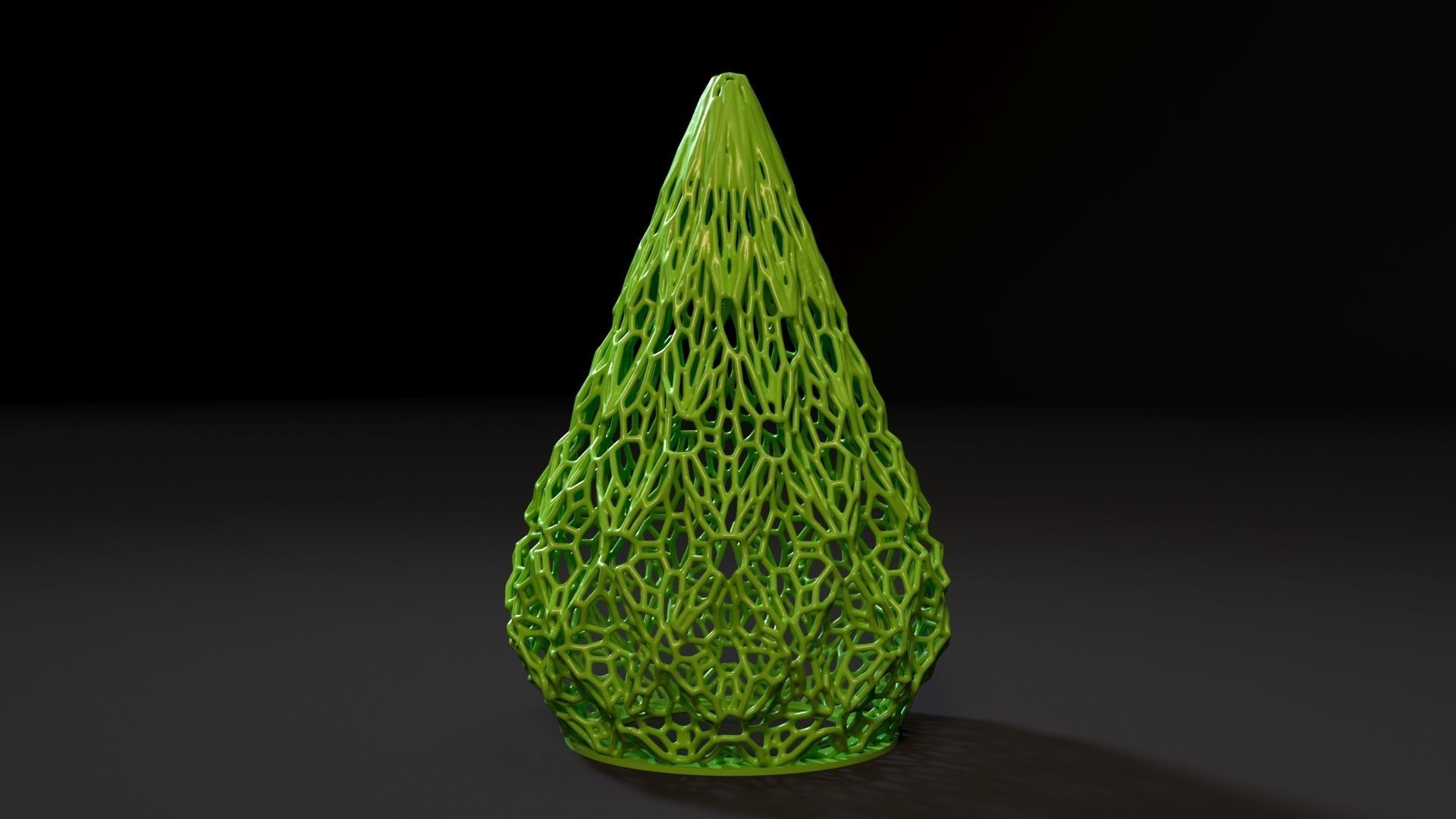 Christmas tree 3D print model_1
