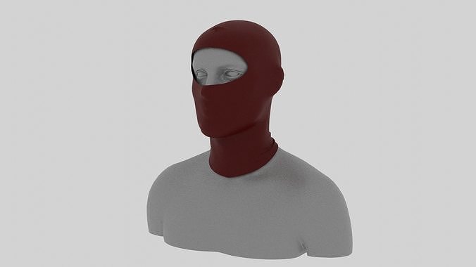 Mask Clo3d Marvelous Low-poly 3D model