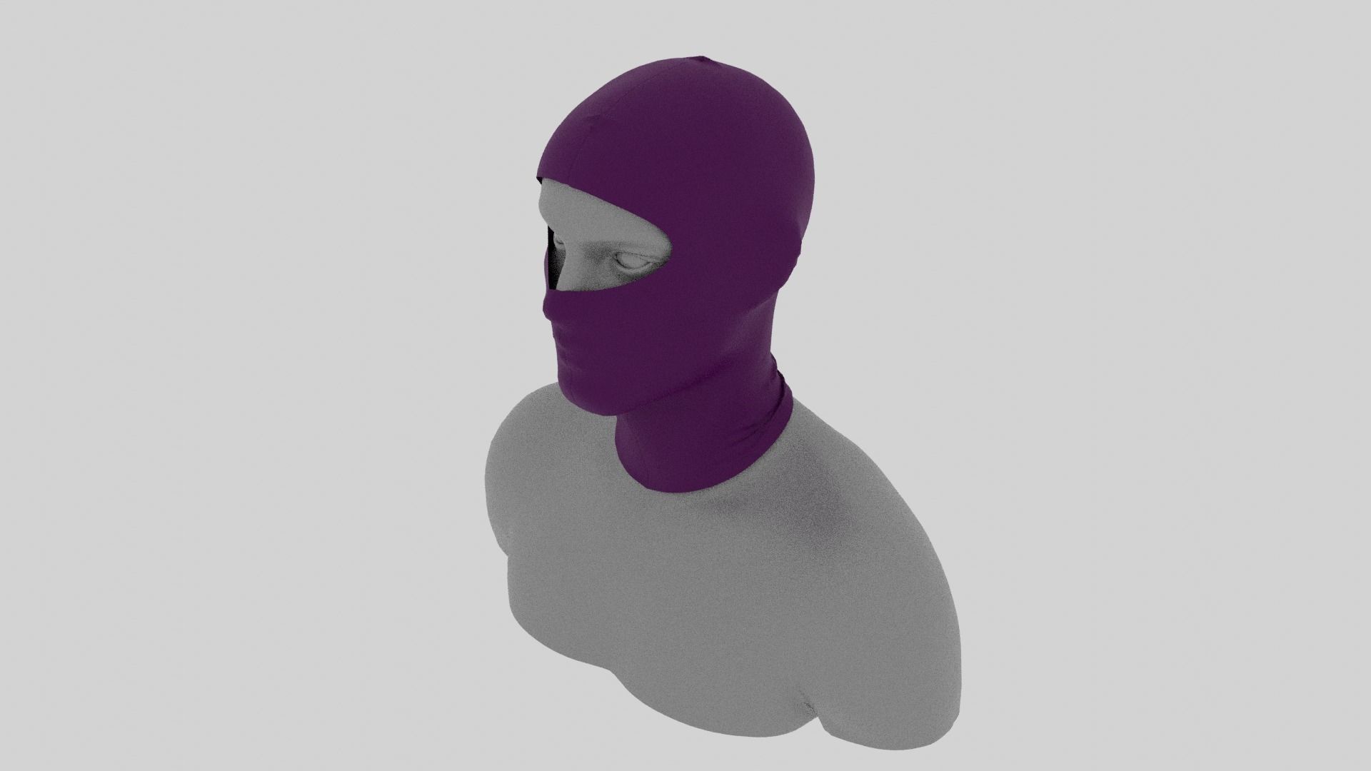 Mask Clo3d Marvelous Low-poly 3D model_3