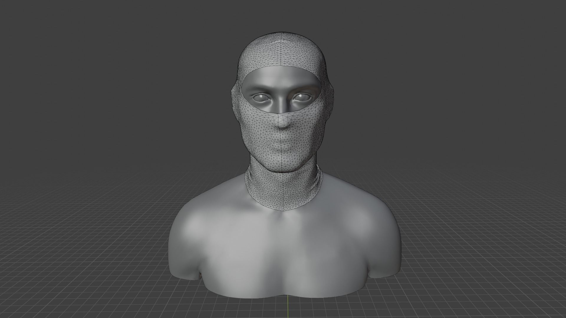 Mask Clo3d Marvelous  Low-poly 3D model_8