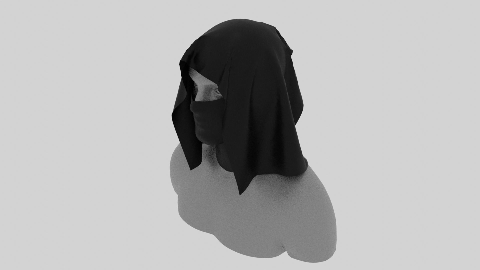 Mask Clo3d Marvelous Low-poly 3D model_3