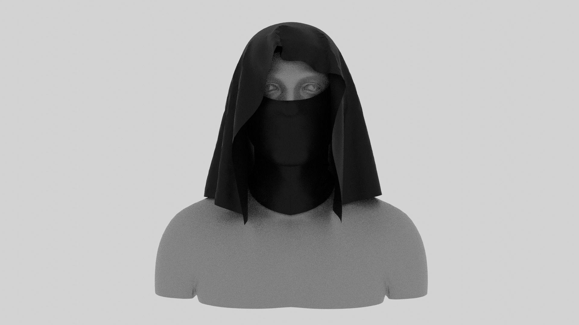 Mask Clo3d Marvelous Low-poly 3D model_1