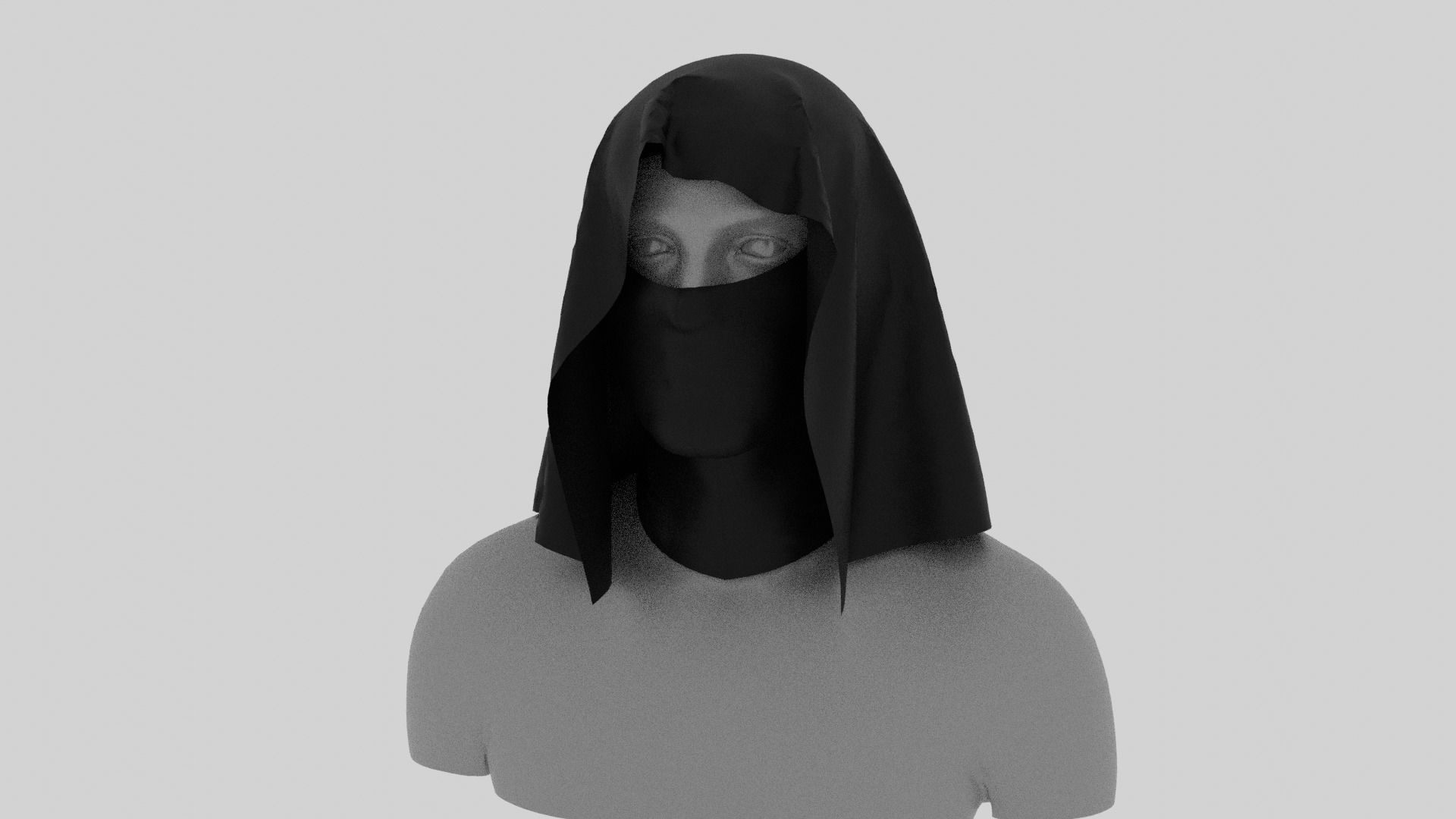 Mask Clo3d Marvelous Low-poly 3D model_6