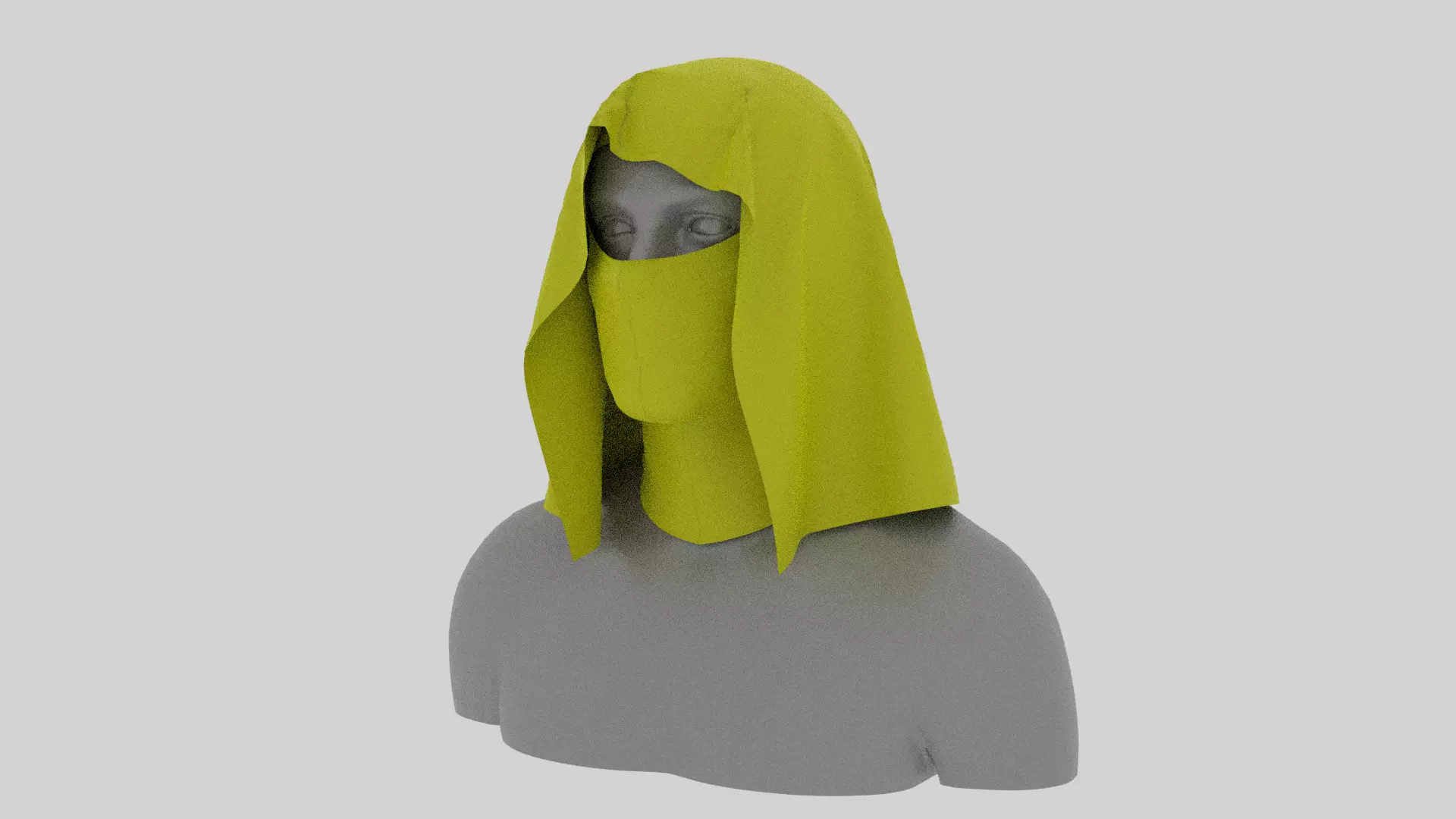 Mask Clo3d Marvelous Low-poly 3D model_0