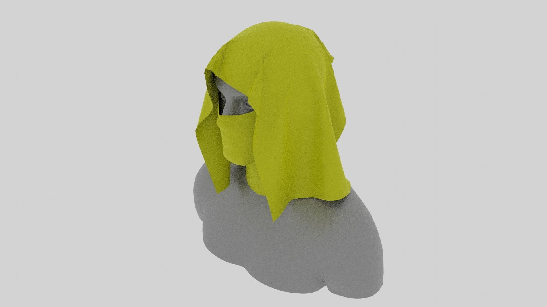 Mask Clo3d Marvelous Low-poly 3D model_3