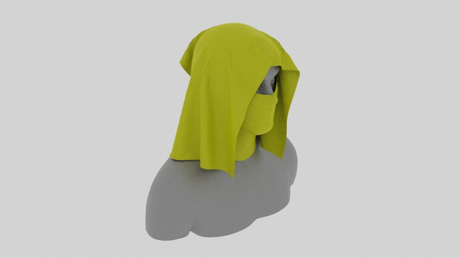 Mask Clo3d Marvelous Low-poly 3D model_5