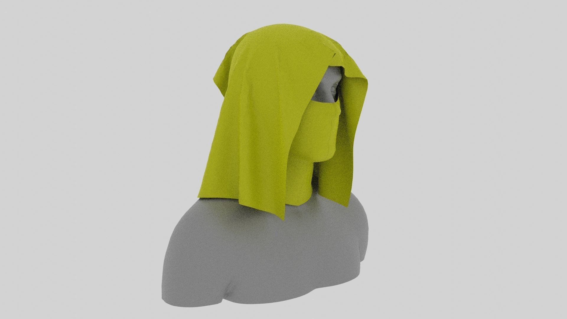 Mask Clo3d Marvelous Low-poly 3D model_2