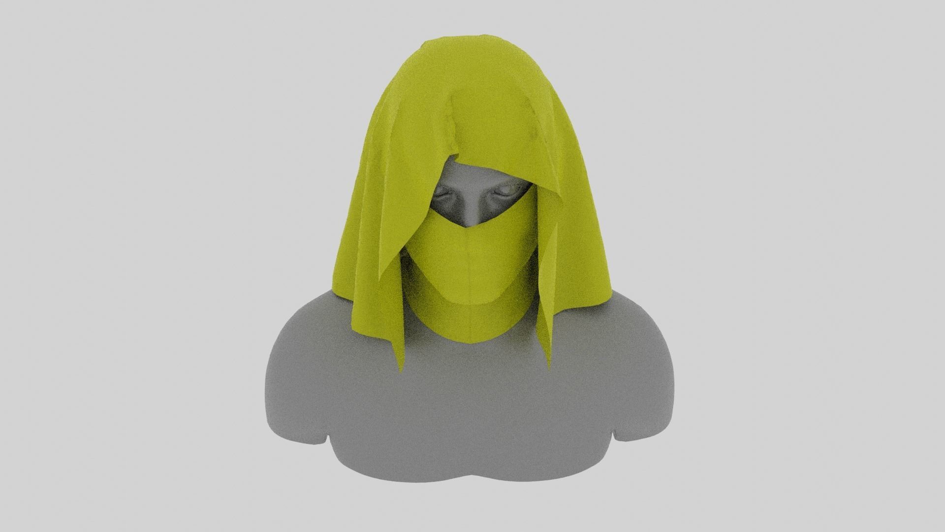 Mask Clo3d Marvelous Low-poly 3D model_4