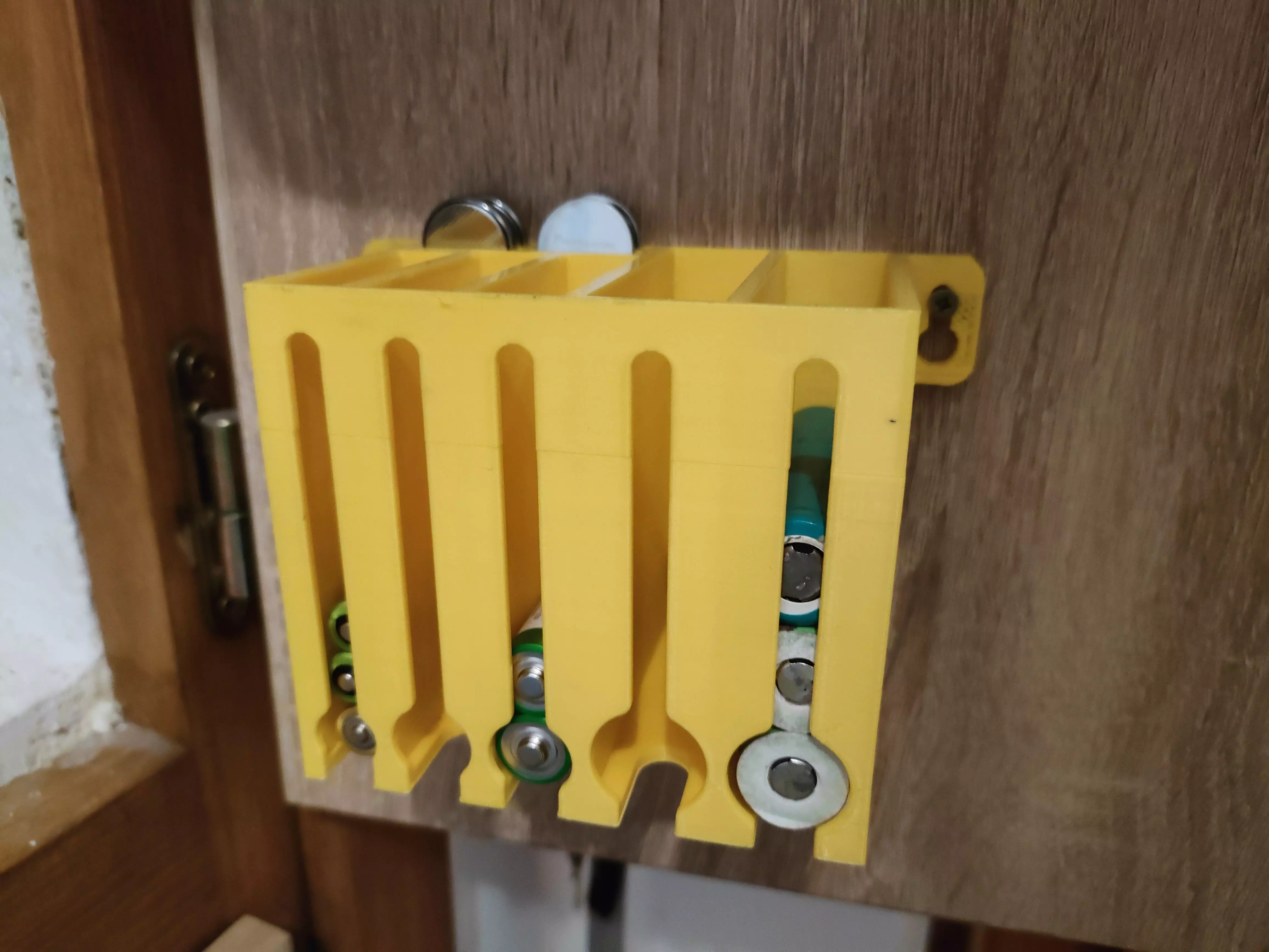 Battery holder AAA AA 18650 3D print model_0