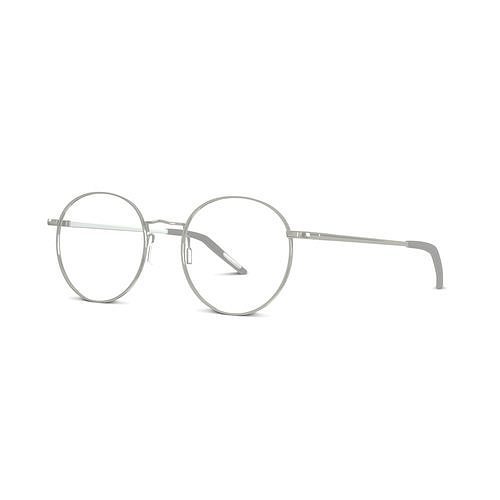 Eco - Marseille Grey Silver Glasses Low-poly 3D model