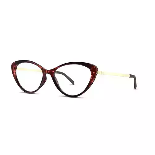 Eco - Iona Yellow Tort Glasses Low-poly 3D model Eco - Iona Yellow Tort Glasses Low-poly 3D model
