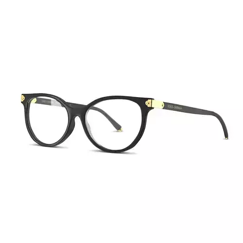 Dolce Gabbana - DG5032 Glasses Low-poly 3D model