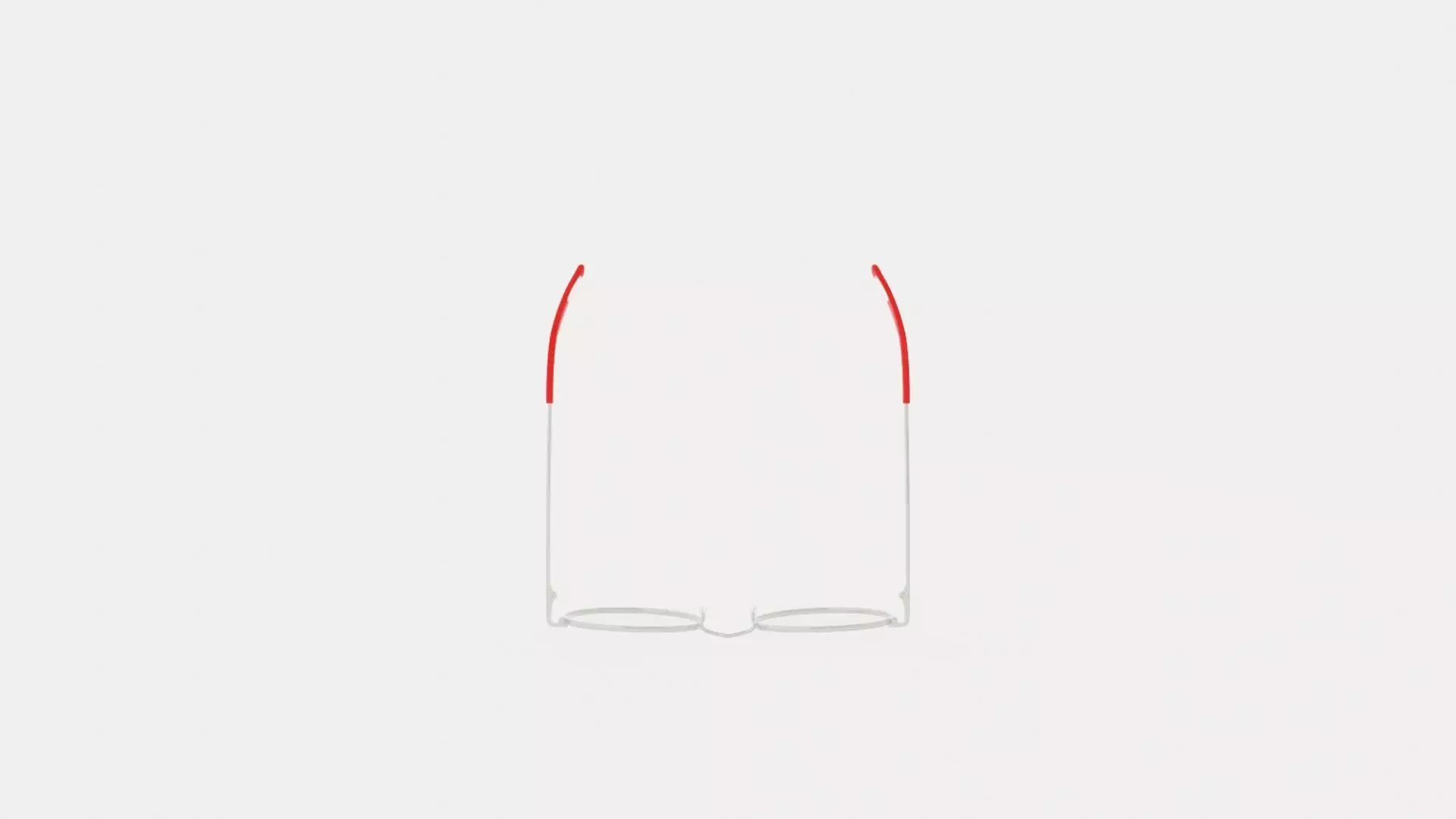 Eco - Marseille Red Gun Glasses Low-poly 3D model_4