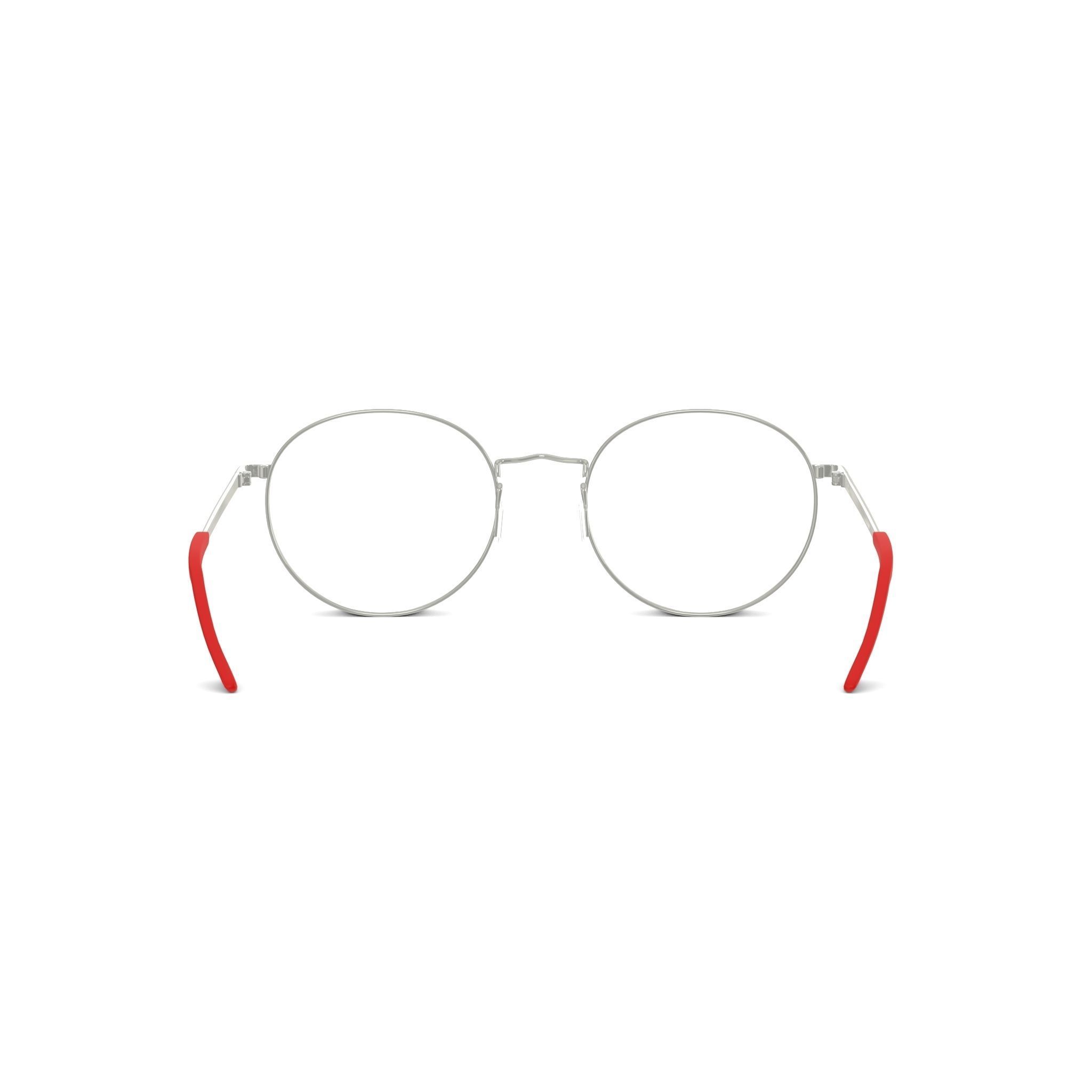 Eco - Marseille Red Gun Glasses Low-poly 3D model_1